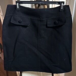 Elegant Black Mini Skirt NWOT